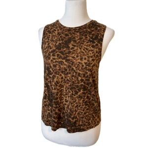 Running Bare Cheetah Tank Top